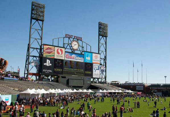 photo of AT&T park
